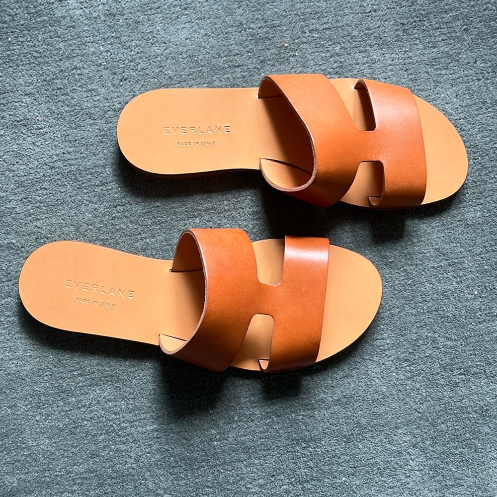 Everlane Tan Sandals NWOB